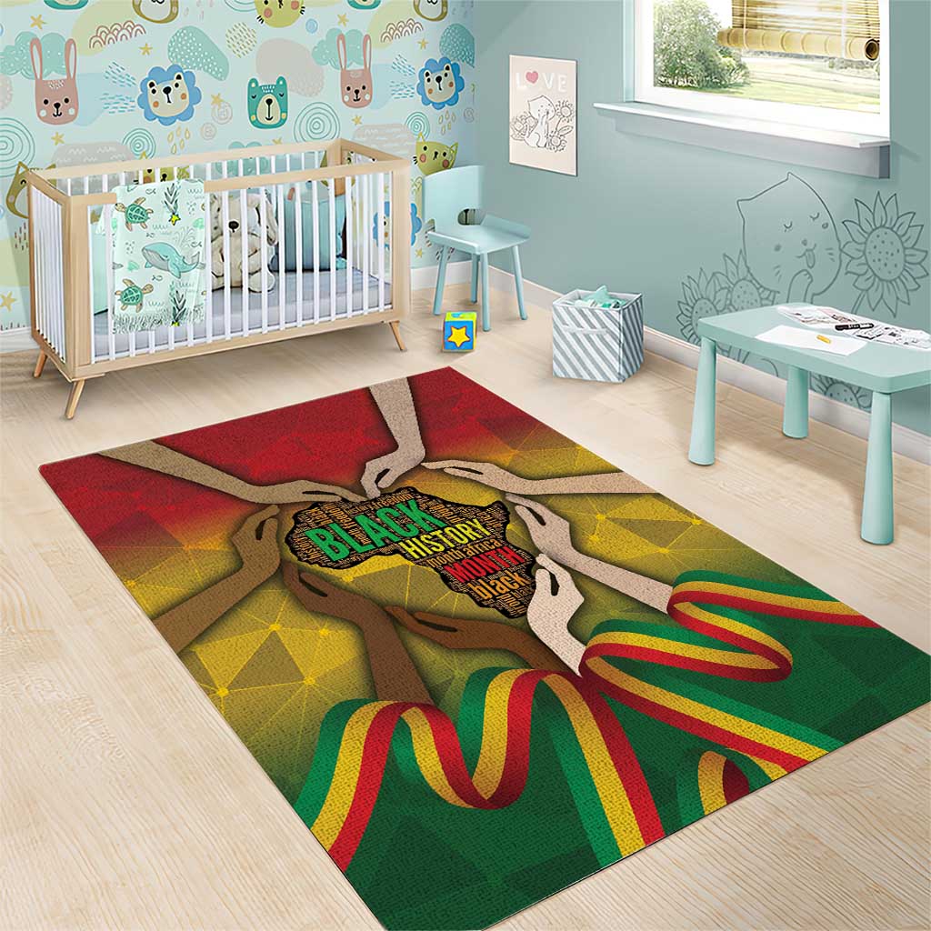 Black History Month Area Rug I Am Black DT04
