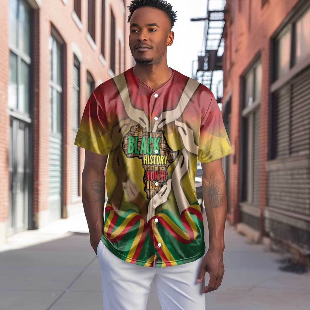 Black History Month Baseball Jersey I Am Black DT04