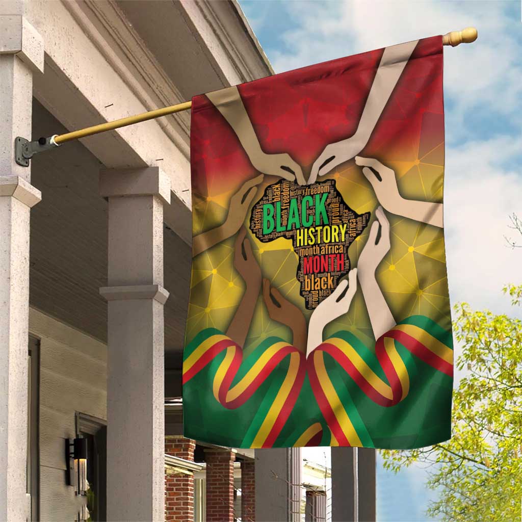 Black History Month Garden Flag I Am Black DT04