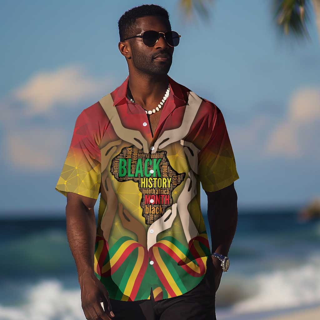 Black History Month Hawaiian Shirt I Am Black DT04
