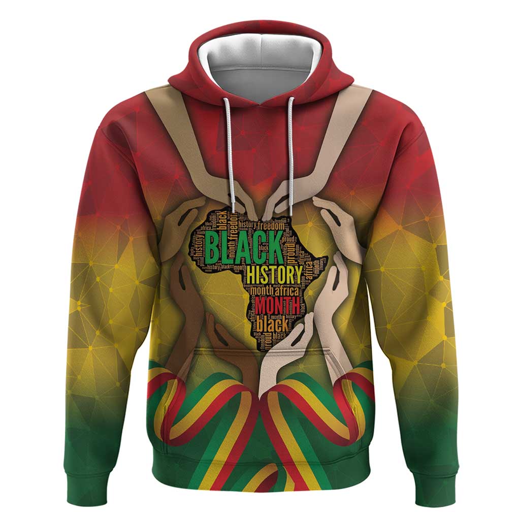 Black History Month Hoodie Africa I Am Black DT04