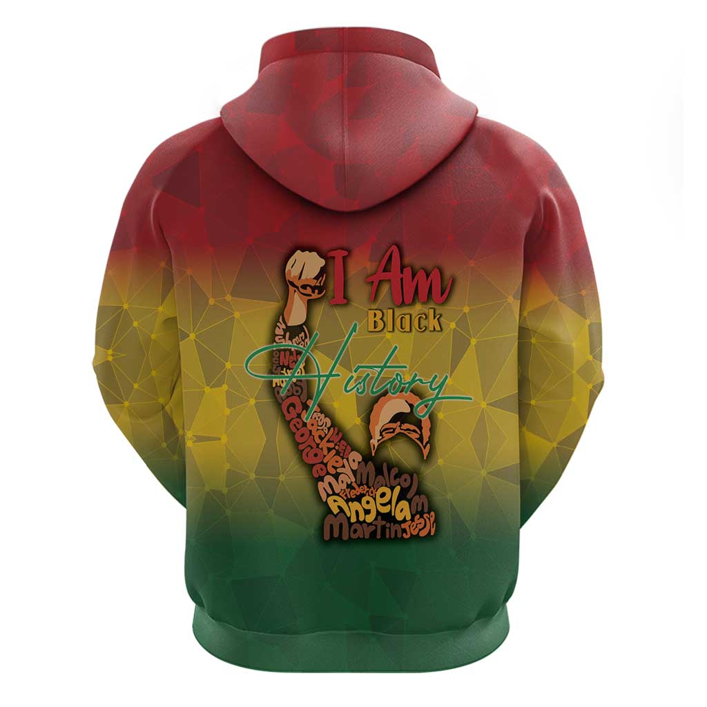 Black History Month Hoodie Africa I Am Black DT04