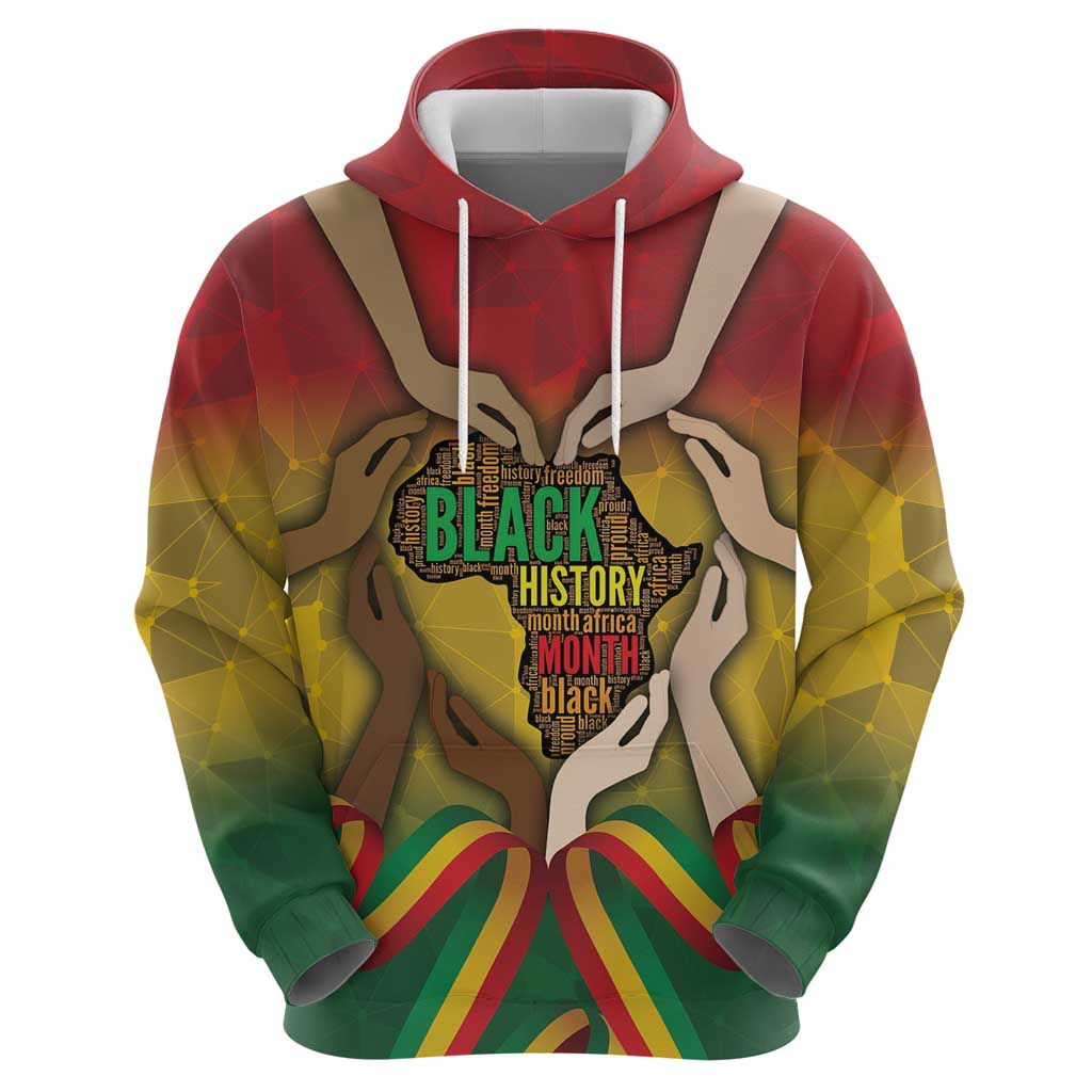 Black History Month Hoodie Africa I Am Black DT04