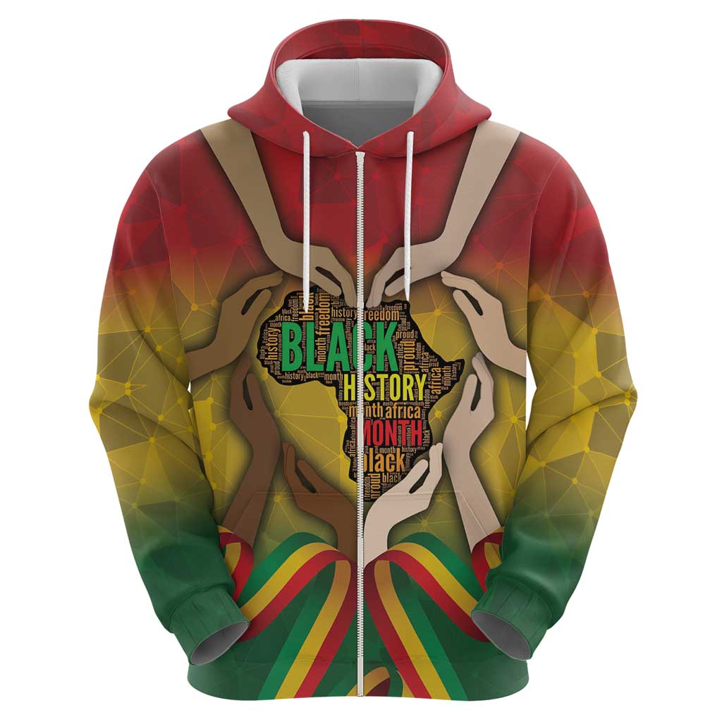 Black History Month Hoodie Africa I Am Black DT04