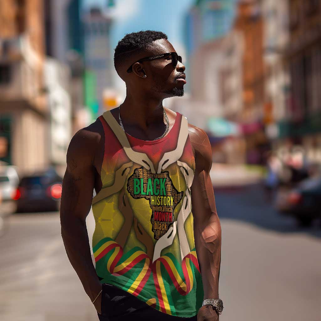 Black History Month Men Tank Top I Am Black DT04
