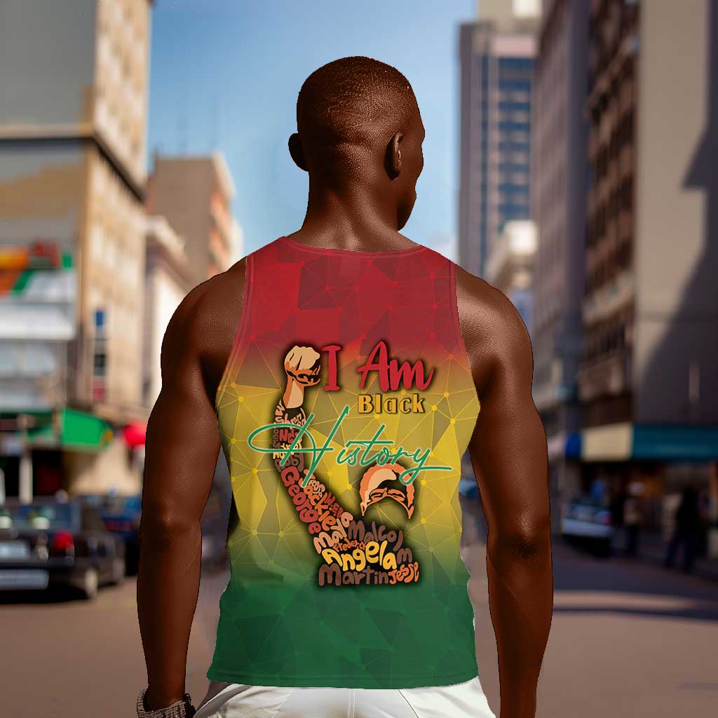Black History Month Men Tank Top I Am Black DT04