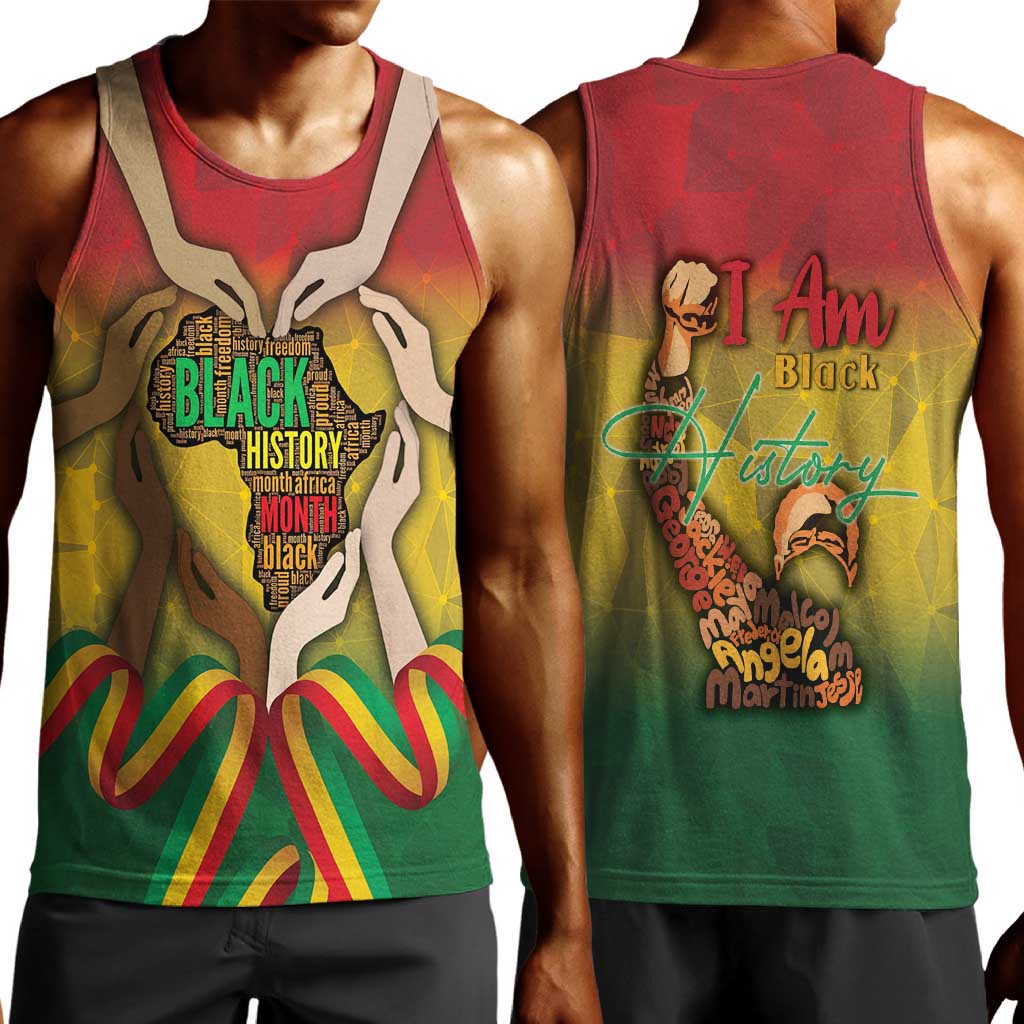 Black History Month Men Tank Top I Am Black DT04