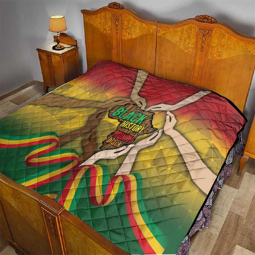Black History Month Quilt I Am Black DT04