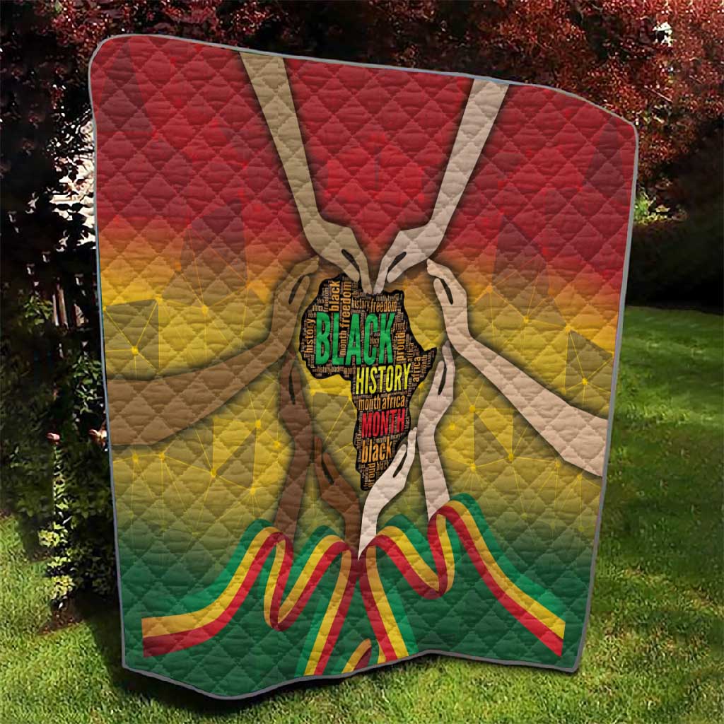 Black History Month Quilt I Am Black DT04