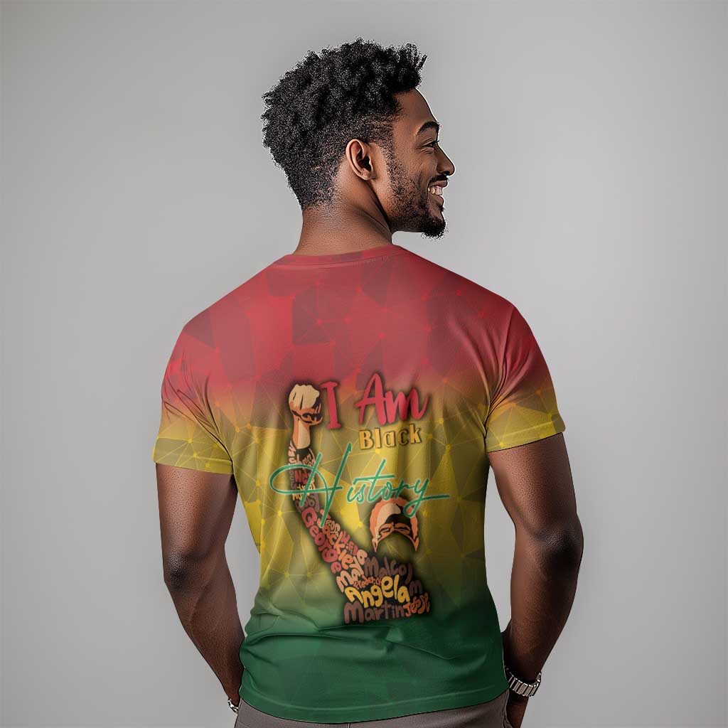 Black History Month T shirt I Am Black DT04