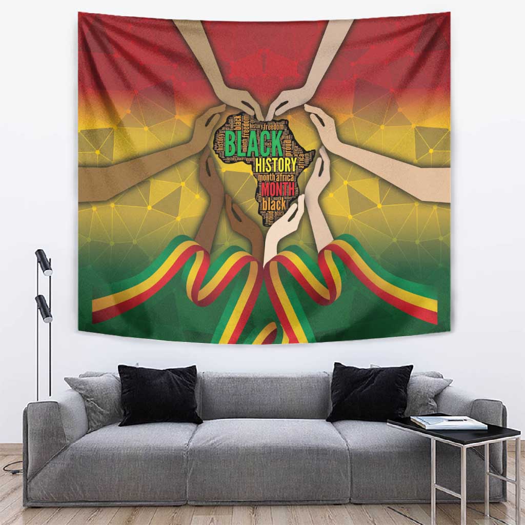 Black History Month Tapestry I Am Black DT04