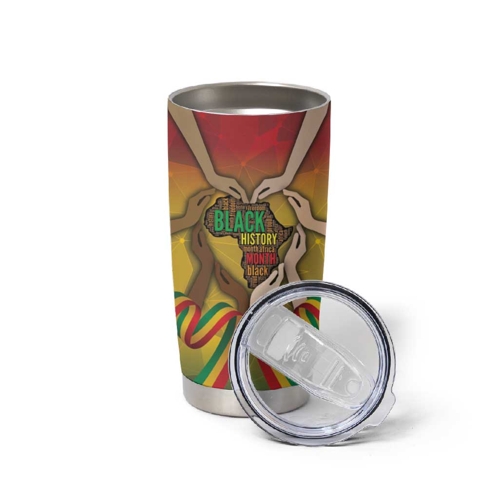 Black History Month Tumbler Cup I Am Black DT04