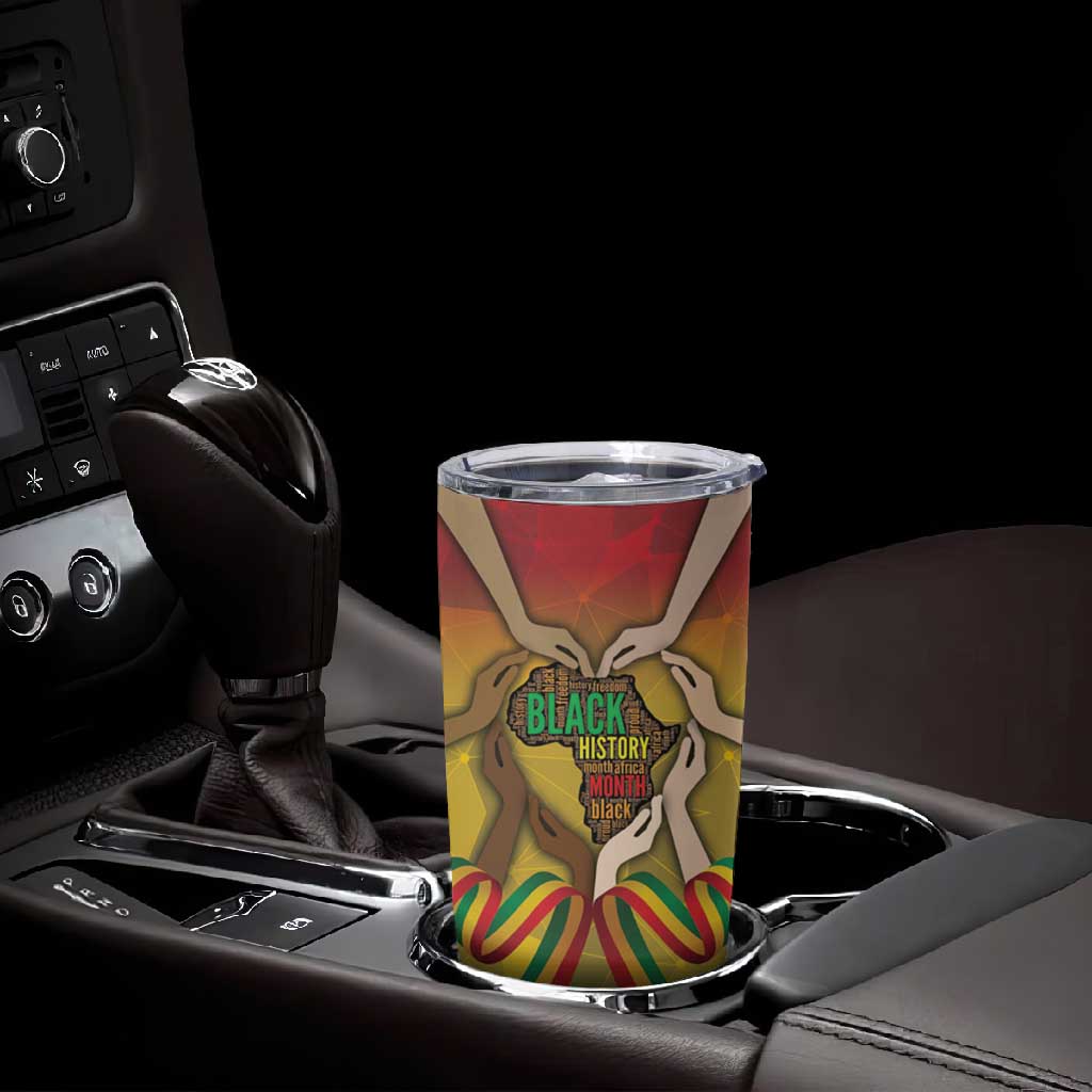 Black History Month Tumbler Cup I Am Black DT04
