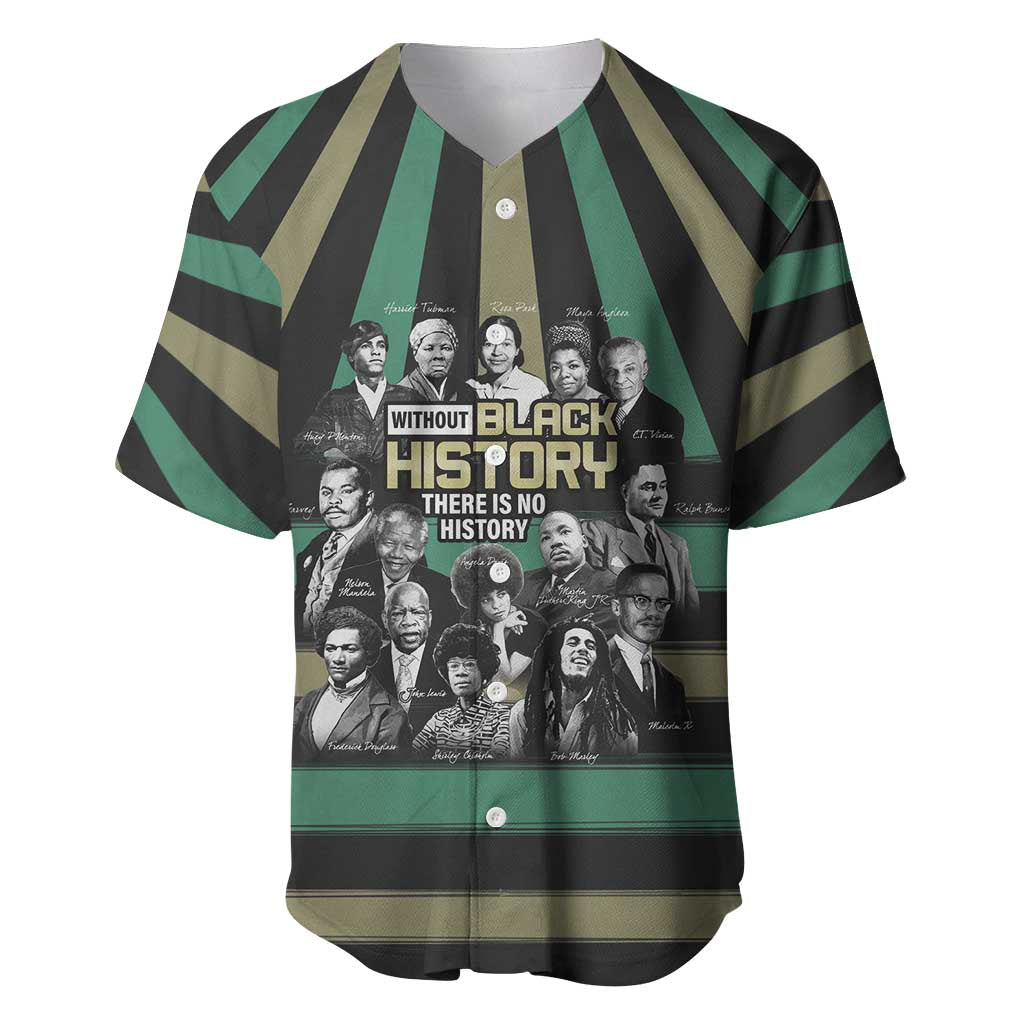 Black History Month Baseball Jersey Civil Rights Leaders DT04