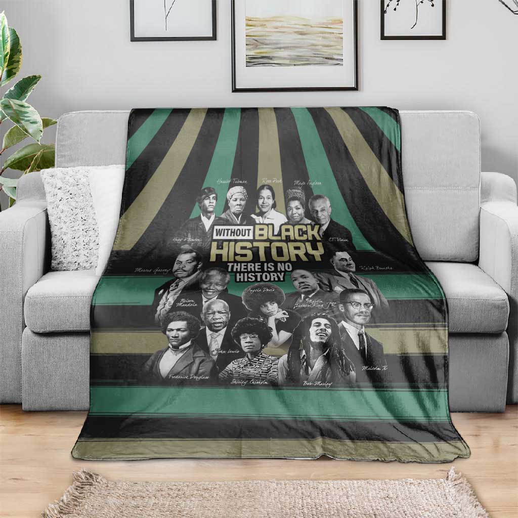 Black History Month Blanket Civil Rights Leaders DT04