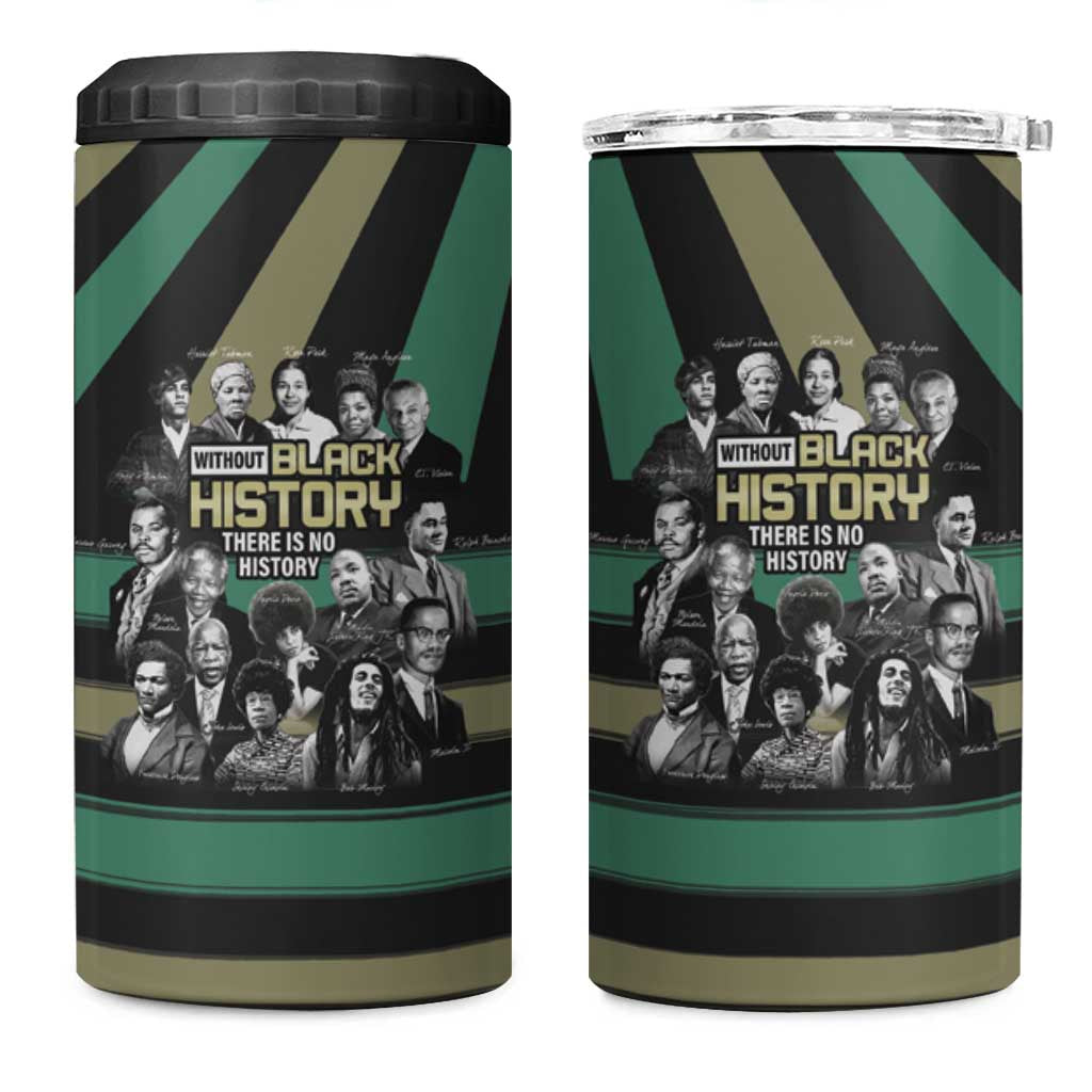Black History Month 4 in 1 Can Cooler Tumbler Civil Rights Leaders DT04