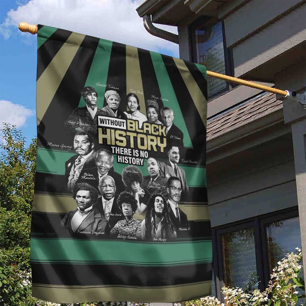 Black History Month Garden Flag Civil Rights Leaders DT04