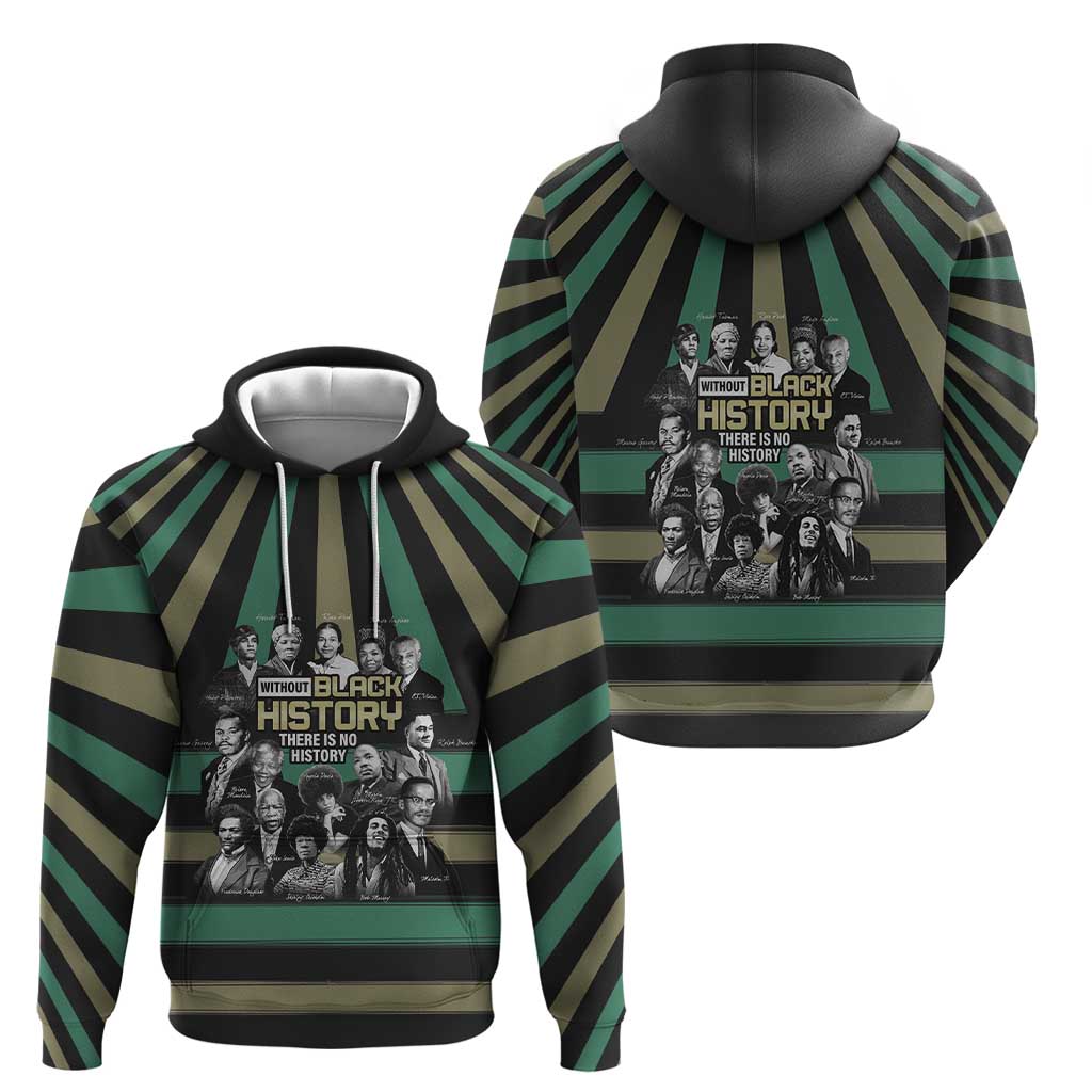 Without Black History There Is No History Hoodie African Hub DT04