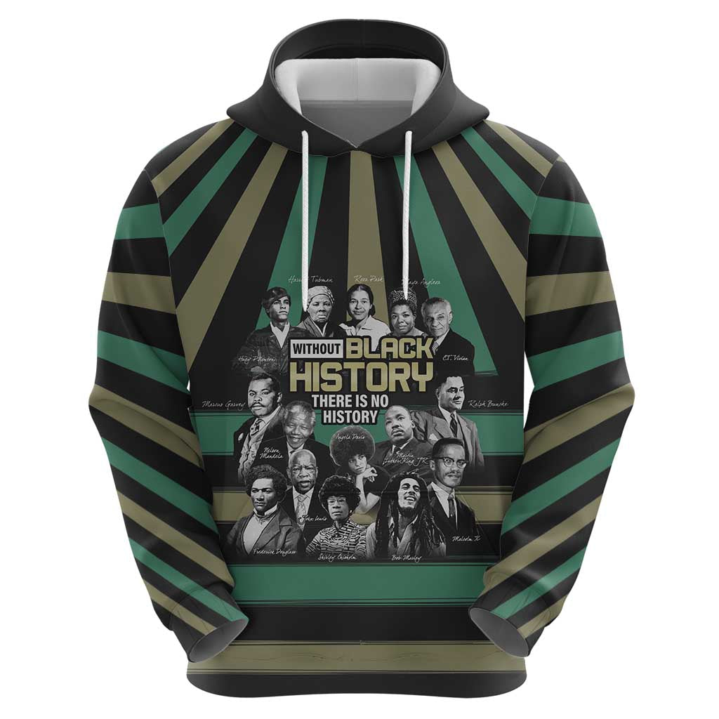Without Black History There Is No History Hoodie African Hub DT04