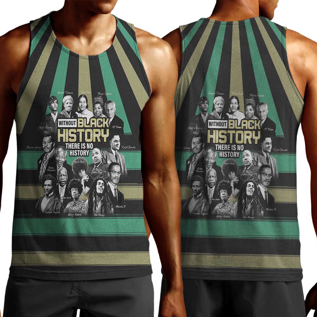 Black History Month Men Tank Top Civil Rights Leaders DT04