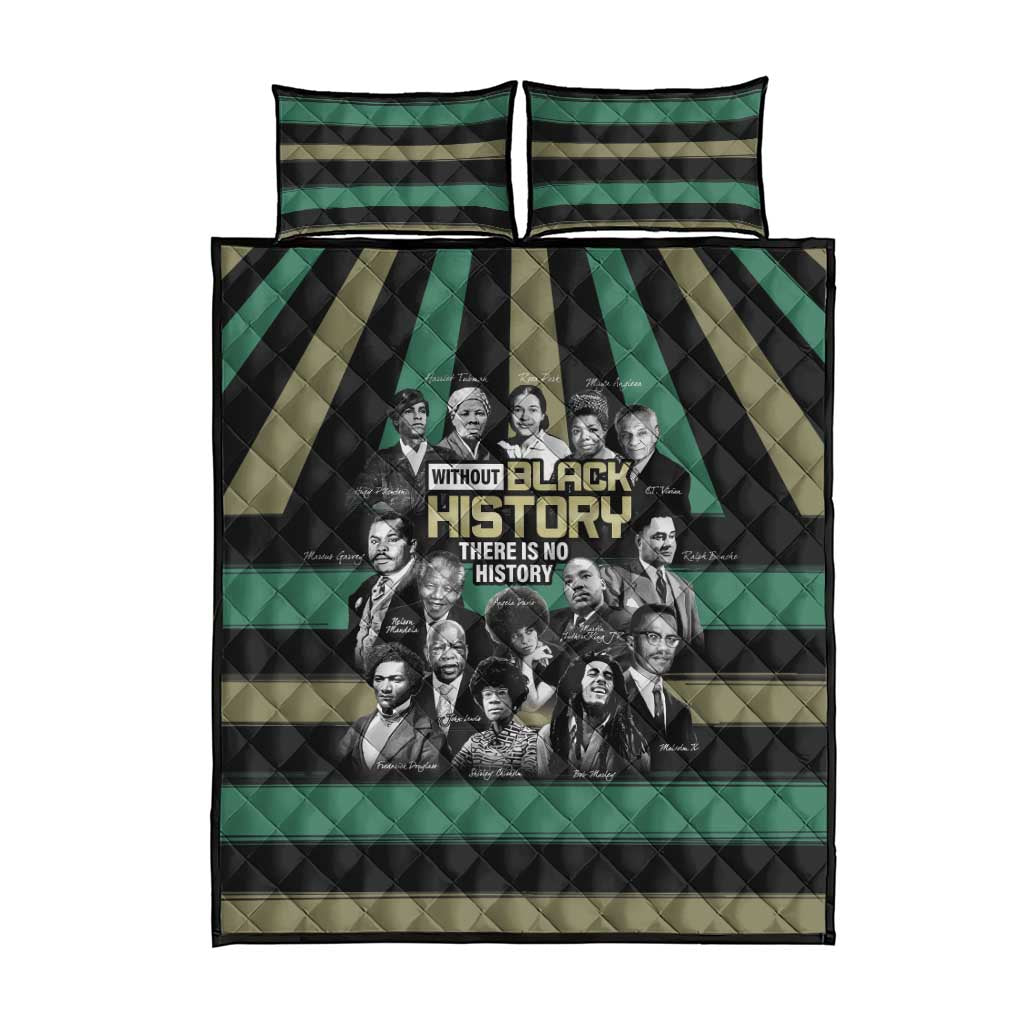 Black History Month Quilt Bed Set Civil Rights Leaders DT04