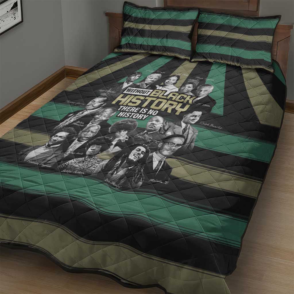 Black History Month Quilt Bed Set Civil Rights Leaders DT04