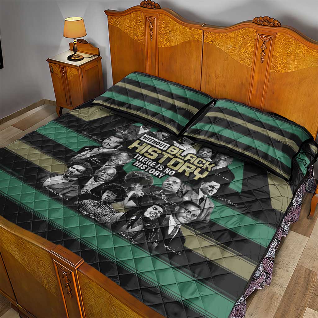 Black History Month Quilt Bed Set Civil Rights Leaders DT04