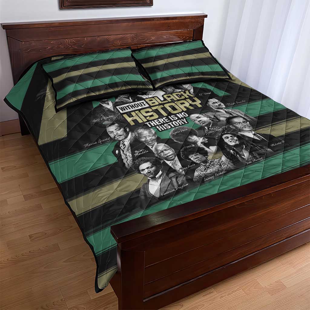 Black History Month Quilt Bed Set Civil Rights Leaders DT04