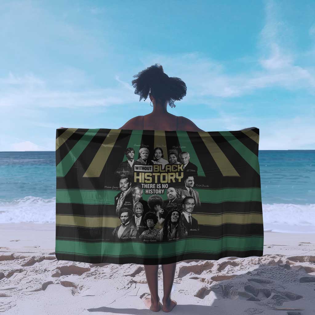 Black History Month Sarong Civil Rights Leaders DT04