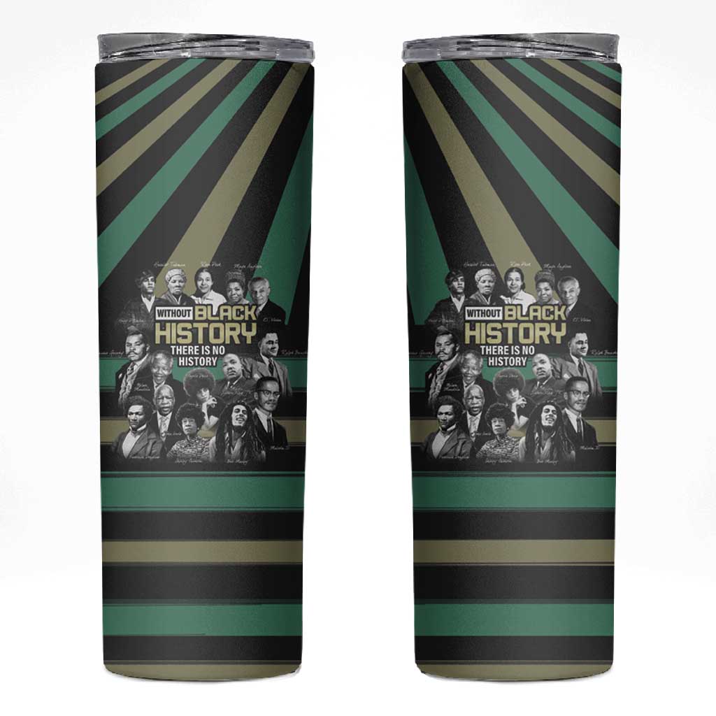 Black History Month Skinny Tumbler Civil Rights Leaders DT04