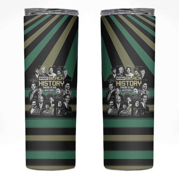Black History Month Skinny Tumbler Civil Rights Leaders DT04