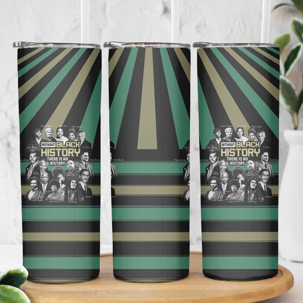 Black History Month Skinny Tumbler Civil Rights Leaders DT04