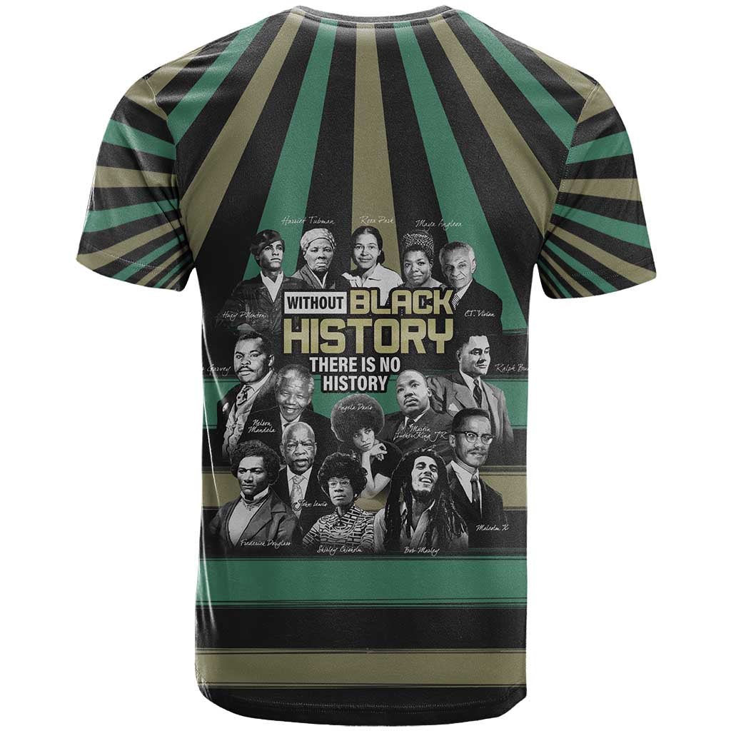 Black History Month T shirt Civil Rights Leaders DT04