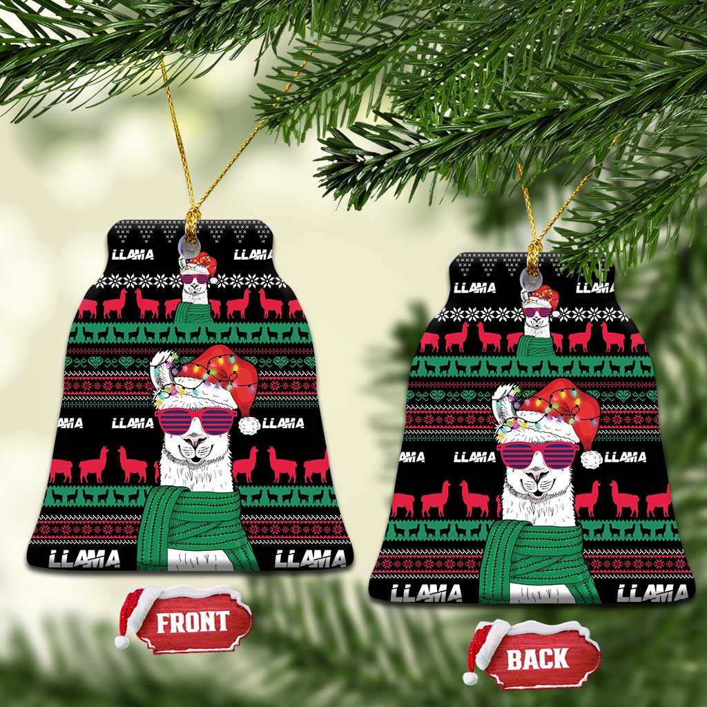 Llama Funny Ceramic Ornament Llama Christmas DT04
