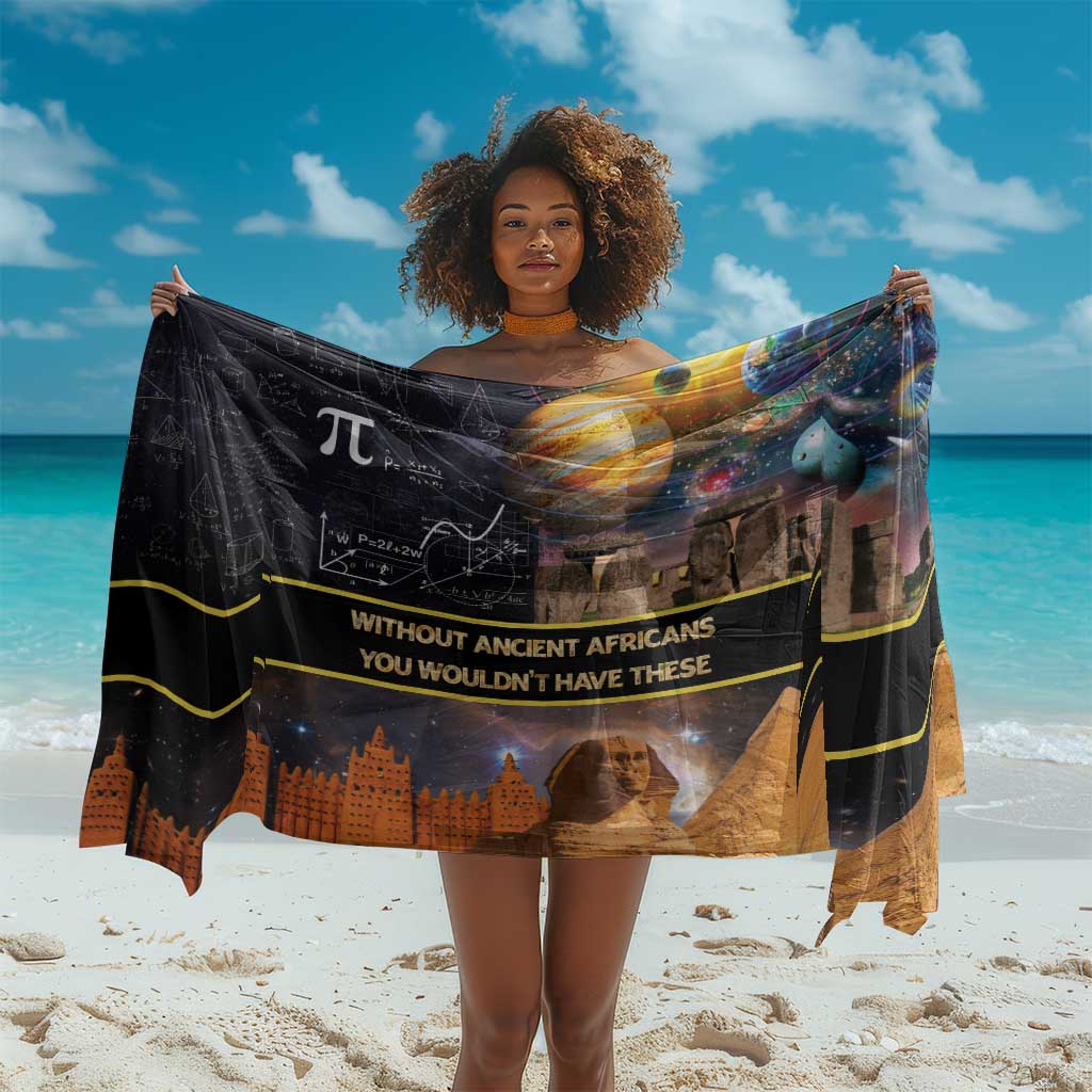 Afro Egyptian Pyramids Sarong Ancient African Achievements Galaxy DT04