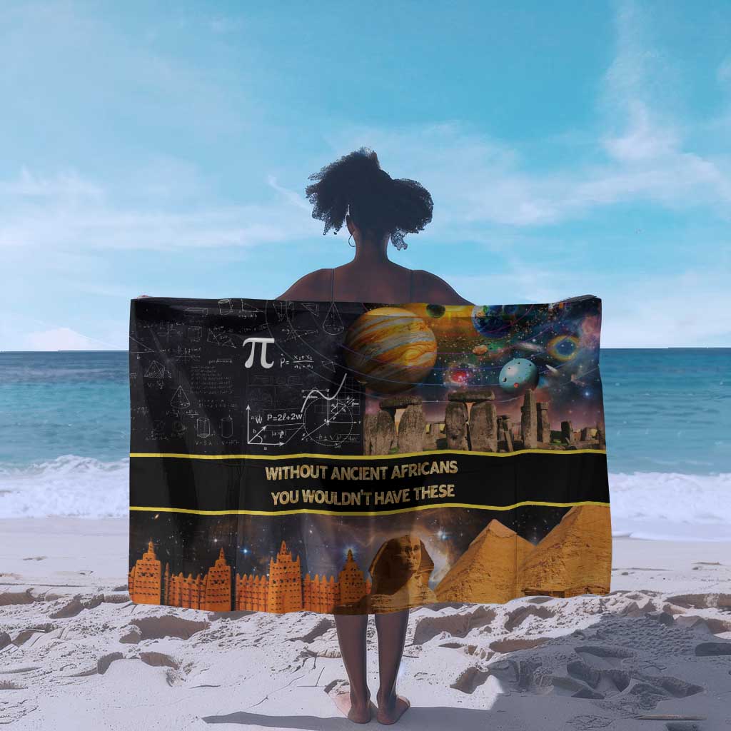 Afro Egyptian Pyramids Sarong Ancient African Achievements Galaxy DT04