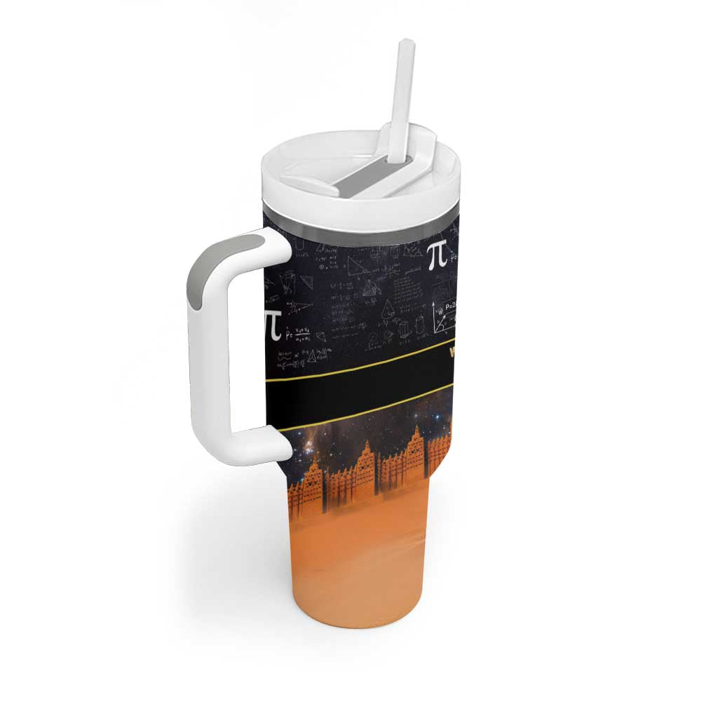 Afro Egyptian Pyramids Tumbler With Handle Ancient African Achievements Galaxy DT04