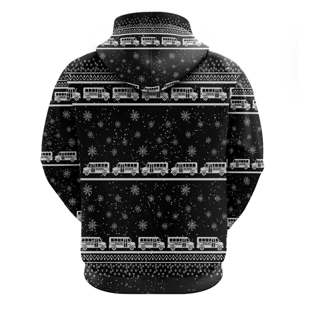 Drive School Bus All Day Hoodie Watch Hallmark Christmas Movies All Night DT04