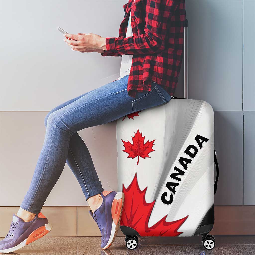 Canada Maple Leaf Luggage Cover Unique Style DT04