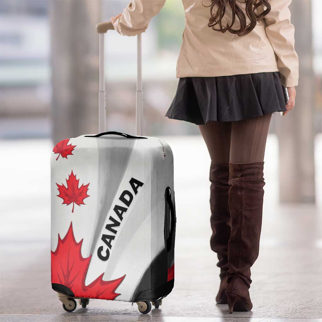 Canada Maple Leaf Luggage Cover Unique Style DT04