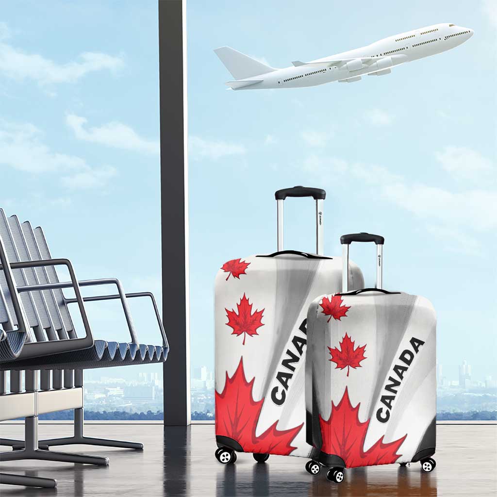 Canada Maple Leaf Luggage Cover Unique Style DT04