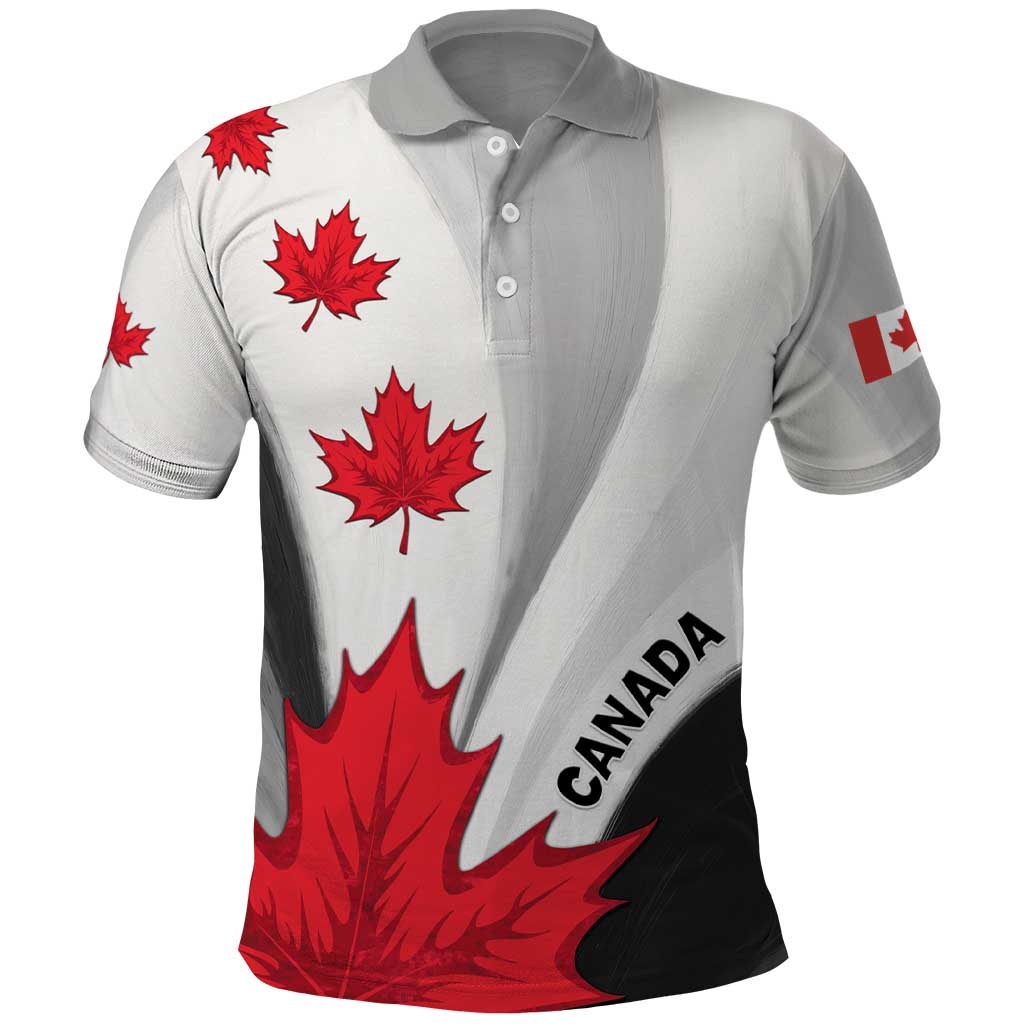 Canada Maple Leaf Polo Shirt Unique Style DT04