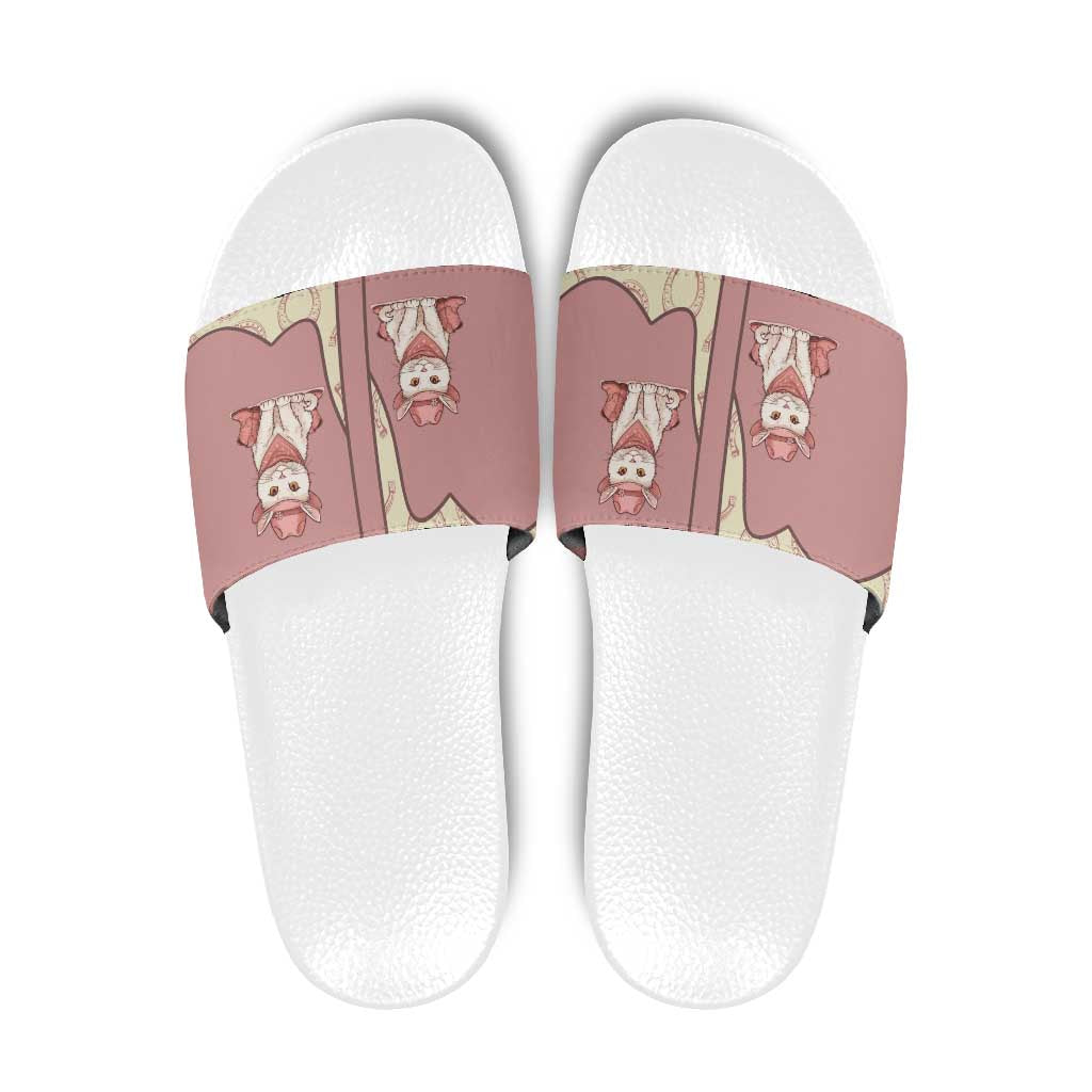 Cowcat Slide Sandals Cowboy Cat Meowdy Retro Western Yoke Pink DT05
