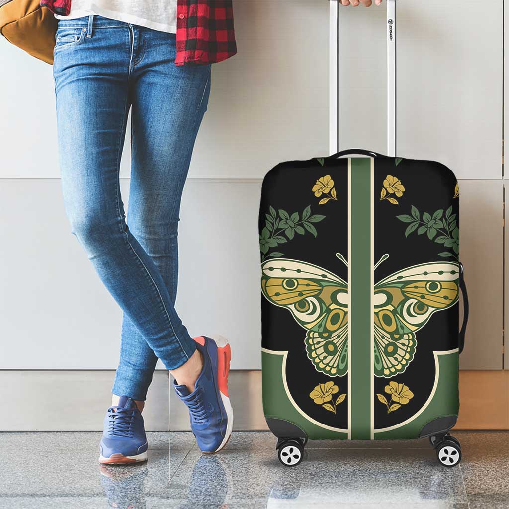 Retro Butterfly Luggage Cover Western Yoke Style DT05
