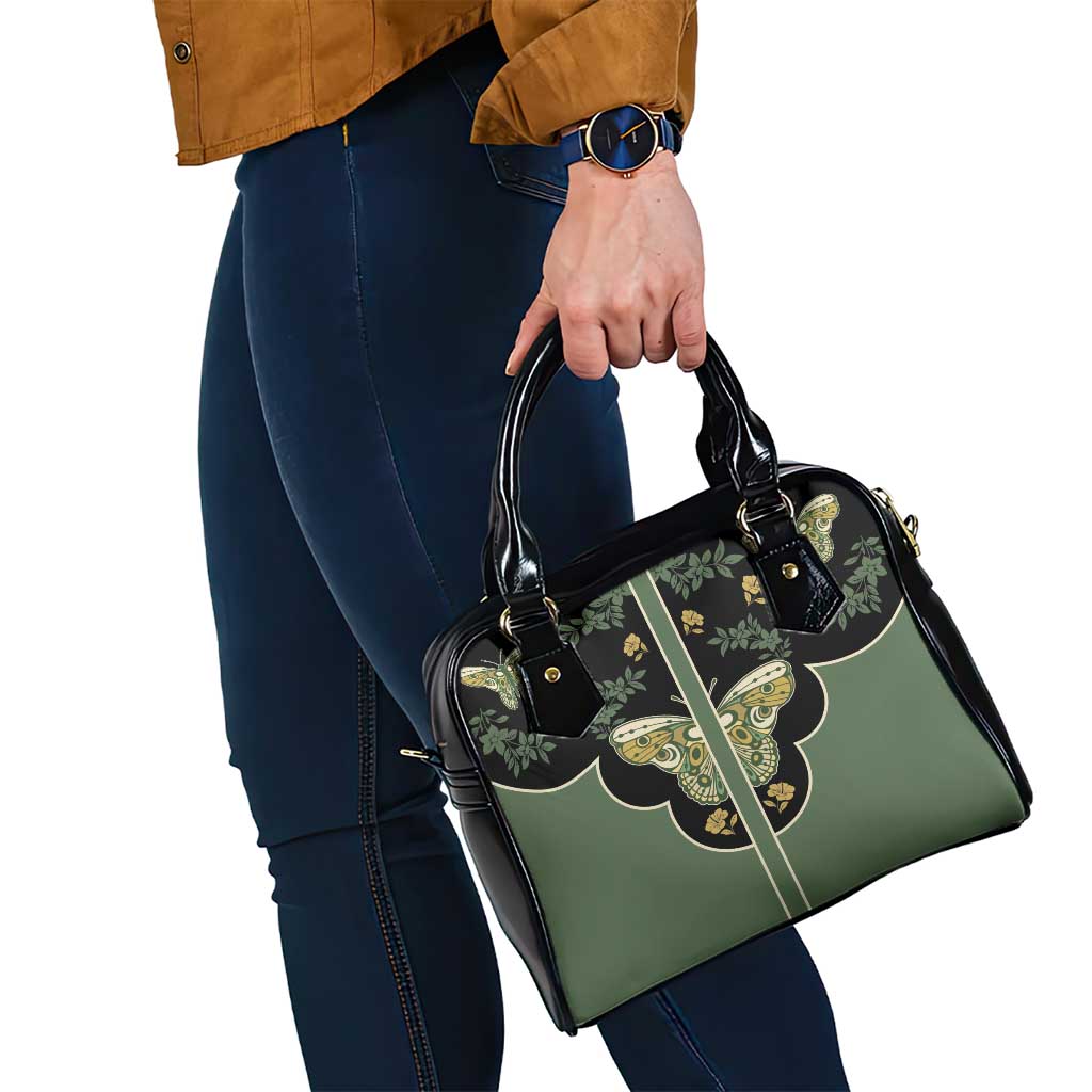 Retro Butterfly Shoulder Handbag Western Yoke Style DT05