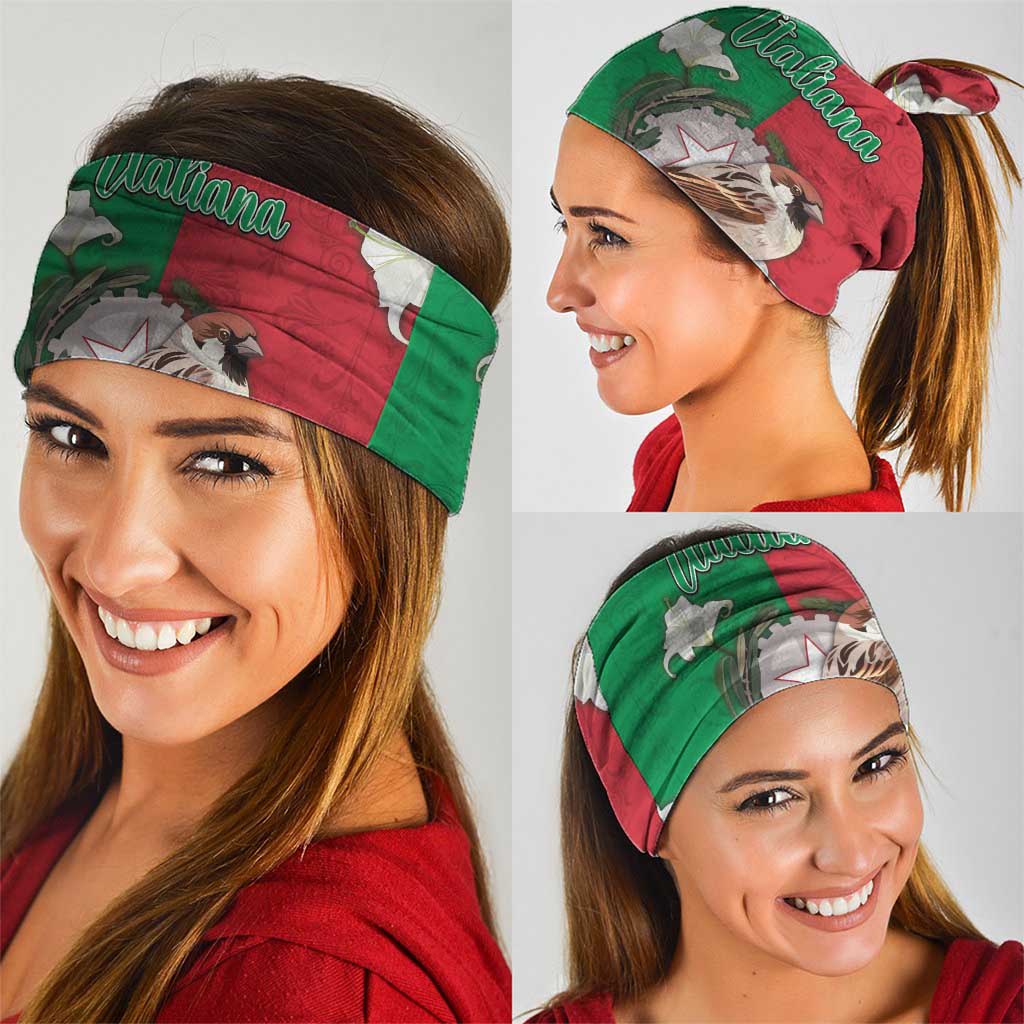 Italy Neck Gaiter Sparrow With Symbol Italiana DT05