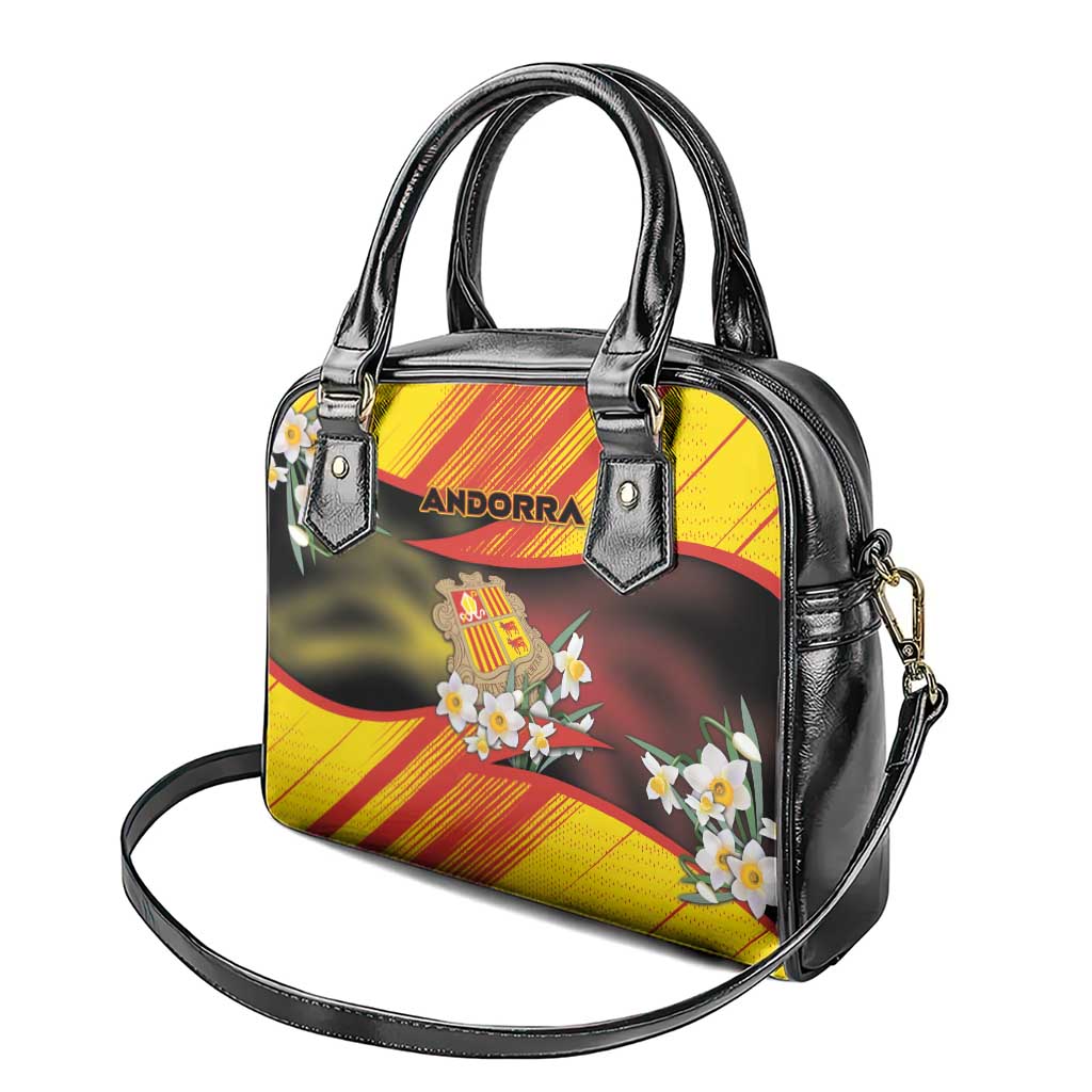 Andorra Shoulder Handbag The Grandalla Flowers With Symbol DT05