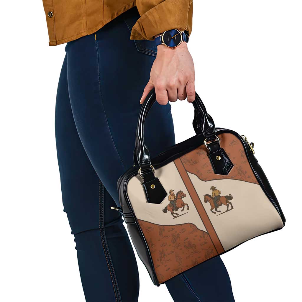 Cowboy Shoulder Handbag Horse Riding Retro Western Yoke DT05