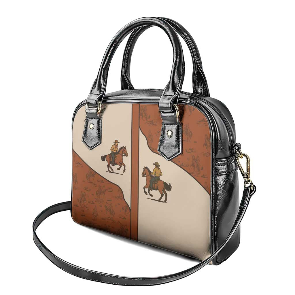 Cowboy Shoulder Handbag Horse Riding Retro Western Yoke DT05