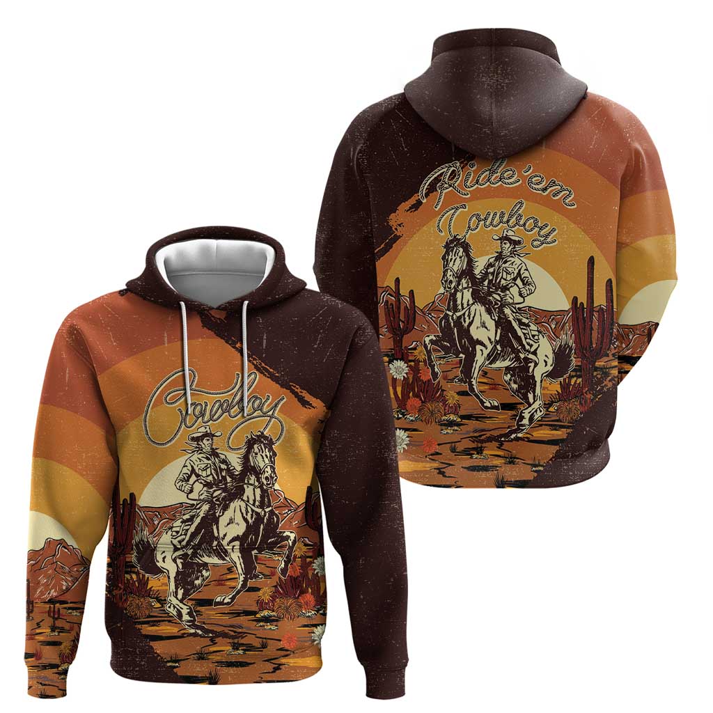 Cowboy Hoodie Ride Em Cowboy DT05